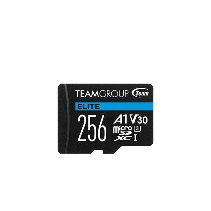 کارت حافظه microSDXC تیم گروپ مدل ELITE کلاس 10 استاندارد UHS-I U3 سرعت 90MBps ظرفیت 256 گیگابایت Team Group ELITE UHS-I U3 Class 10 90MBps microSDXC 256GB